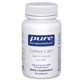Pure Encapsulations Cortisol Calm 60 capsules front view