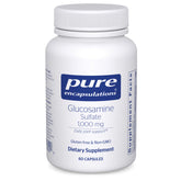 Pure Encapsulations Glucosamine Sulfate 1000mg front view