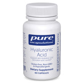 Pure Encapsulations Hyaluronic Acid 70mg vegan capsules front view