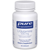 Pure Encapsulations L-Glutamine Powder 500mg front view