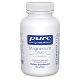 Pure Encapsulations Magnesium Citrate 150mg capsule bottle front view