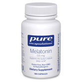 Pure Encapsulations Melatonin 0.5 mg 180 Capsules front view