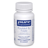 Pure Encapsulations PureMelt B12 Folate 1000 mcg lozenge front view