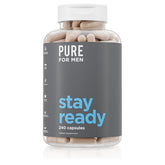 Pure for Men Stay Ready Fiber Capsules bottle front view