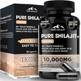 PURE HEALTH MAX Shilajit Capsules front view with packaging