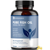 Pure Micronutrients Fish Oil Omega 3 Supplement 3000mg front view