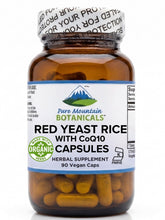 Pure Mountain Botanicals Red Yeast Rice 600mg capsules front view