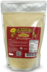 Pure Natural Miracles Maca Root Powder 454g front view