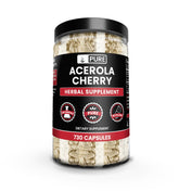 PURE ORIGINAL INGREDIENTS Acerola Cherry Capsules front view
