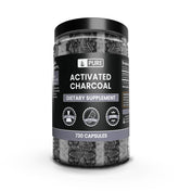 PURE ORIGINAL INGREDIENTS Activated Charcoal Capsules front view