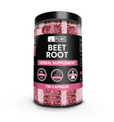 PURE ORIGINAL INGREDIENTS Beet Root Capsules bottle front view