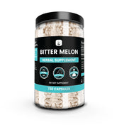 PURE ORIGINAL INGREDIENTS Bitter Melon Capsules front view