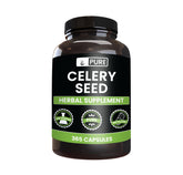 PURE ORIGINAL INGREDIENTS Celery Seed Capsules front view