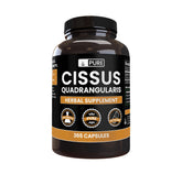 PURE ORIGINAL INGREDIENTS Cissus Quadrangularis Capsules front view