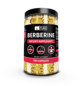 PURE ORIGINAL INGREDIENTS Goldenseal Berberine Capsules front view