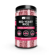 PURE ORIGINAL INGREDIENTS Red Yeast Rice Capsules front view