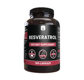 PURE ORIGINAL INGREDIENTS Resveratrol Capsules front view