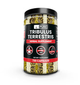 PURE ORIGINAL INGREDIENTS Tribulus Terrestris Capsules front view