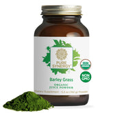 PURE SYNERGY Barley Grass Juice Powder 5.3 oz front view
