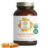 PURE SYNERGY Turmeric Curcumin Complex 500mg 60 Capsules front view