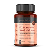 pureclinica Horny Goat Weed 750mg supplement bottle front view