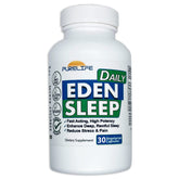 PureLife Supplements Eden Sleep Capsules bottle front view