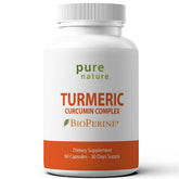 PureNature Plus Turmeric Curcumin 68g front view