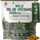 PURETREX Oregano Oil Softgels front view packaging
