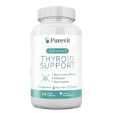 Purevit Thyroid Support Supplement 65g front view