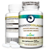 Puridian Hydrolyzed Collagen Capsules 1500mg front view