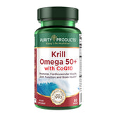 Purity Products Krill Omega 50+ CoQ10 90 Capsules front view