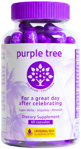 Purple Tree Milk Thistle Supplement bottle front view