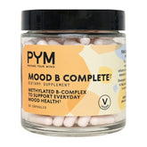 PYM Health Mood B Complete B12 supplement capsules front view