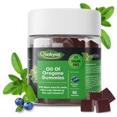 Q'ankyaq Oregano Gummies front view with packaging
