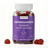 QualiLife Ashwagandha Gummies front view with packaging