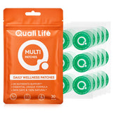 QualiLife Cinnamon Nutrient Patch front view with packaging