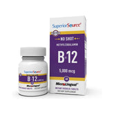 quality Source B-12 Methylcobalamin 5000 mcg Tablets front view