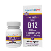 quality Source B12 Sublingual Tablets front view