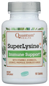 Quantum L-Lysine Supplement 90 Tablets front view