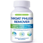 QUBIT Throat Phlegm Remover 90 Capsules front view