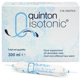 Quinton Isotonic 30 Phials front view with packaging