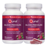 Qunol Beets 3 in 1 Capsules front view with packaging