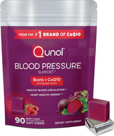 Qunol Beets 3 in 1 Chews packaging front view