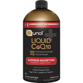 Qunol Liquid CoQ10 100mg 454g bottle front view