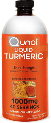 Qunol Liquid Turmeric Extra Strength 1000mg front view