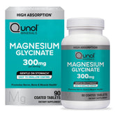 Qunol Magnesium Glycinate 300mg front view of packaging