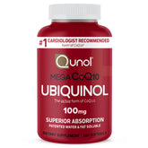 Qunol Mega CoQ10 Ubiquinol 100mg Capsules front view