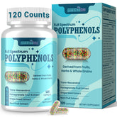 Quorinthiumax Resveratrol Polyphenols 1500mg supplement front view