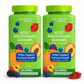 R&C Store Essentials Sugar Free Fiber Gummies front view with two bottles