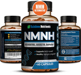 Rainbow Nutrients NMNH Resveratrol Capsules front view